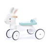 Leseni poganjalec zajček Running Rabbit Ride on Tender Leaf Toys s funkcionalnim krmilom od 18 mes