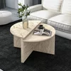 HANAH HOME Sto za dnevnu sobu Dolunay Travertine
