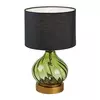 Rabalux Stona lampa Pirelo, 25W, 1xE14, 33cm, Crno-zelena