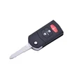 CAR 888 ACCESSORIES Kućište oklop ključa 3 dugmeta za Mazdu crno