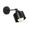 Zidna lampa 1xE27/20W/230V crna