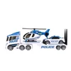 Alltoys Teamsterz policijski transporter s helikopterjem, lučmi in zvokom