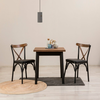 Woody Fashion Komplet mize in stolov (3 kosi)