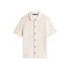 Tommy Hilfiger Srajca MW0MW42796 Kremna Regular Fit