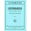 SCHUMANN:LIEDERKREIS A CYCLE OF 12 SONGS OP.39 HIGH VOICE