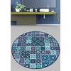 LEssentiel Maison Kupatilski otirač Carres Bleus, 160cm, Teget
