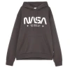 Cropp - Dukserica s natpisom NASA - tamno siva