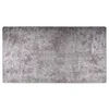 Vidaxl Pralna preproga 190x300 cm siva