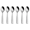 shumee 6x majhne žličke Jeklene žličke za espresso kavni set Set žličk