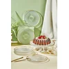 Hermia Set dezertnih tanjira, 7 komada, Providni