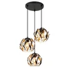 Globo 15759-3HR - Luster na sajli MIKA 3xE27/40W/230V, prečnik 41 cm