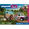 PLAYMOBIL 72129 - Terensko vozilo s prikolico za konje - 1 kos.