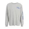 FILA Funkcionalna majica LAON golobje modra/pegasto siva