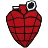 Green Day Grenade Iron-On Patch
