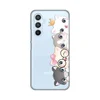 Silikonska maska za Samsung A546B Galaxy A54 5G Cats Print Skin providna