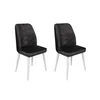 Hanah Home Set stolica Dallas-587 V2, 62x75x51.5 cm, 2 komada, Antracit