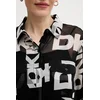 DKNY Srajca P4RA6FXZ Črna Regular Fit
