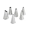 6-piece pastry nozzle set, stainless steel - de Buyer