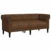 Sofa Smeđa 182,5 x 74,5 x 74,5 cm Poliester
