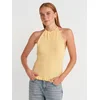 Dilvin Bluza Blusen limonino-rumena