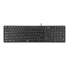 GENIUS SlimStar 126 USB YU crna tastatura