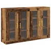 Zidni ormari 2 pcs Staro drvo 69,5 x 34 x 90 cm