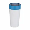 Reciklirani termo lonček Circular 340 ml, Chalk and Pacific Blue