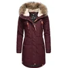 Ragwear Zimska jakna Tawny svetlo rjava/vinsko rdeča