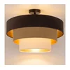 Brilagi - Plafonski luster LUNETA 1xE27/60W/230V prečnik 40 cm braon/bež/krem