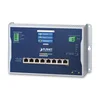 PLANET IP30, IPv6/IPv4, L2+ 8-Port Managed L2/L2+ Power over Ethernet (PoE) Black, Grey
