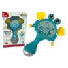 Lean-toys Otroška boben ropotuljica Rakec, modra