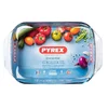 Pyrex Pravokotni pekač, 4L, iz borosilikatnega (kaljenega) stekla
