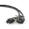 Gembird PC-186-ML12-1M Detelina napojni kabl za notebook, 1m, Crni