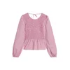 Marc OPolo DENIM Bluza temno rjava/roza