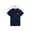 Tommy Jeans Majica nočno modra/rdeča/bela