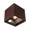 Solarna LED zidna lampa sa senzorom. LED/9W/3,7V 3000/4000/5000K IP65 braon