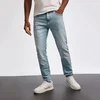 Slim fit farmerke sa efektom izbledelosti