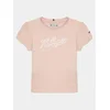 Tommy Hilfiger Majica Hilfiger Script Tee S/S KG0KG07714 Roza Regular Fit