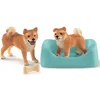 Schleich Pas i štene Shiba Inu