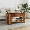 Stol za kavu staro drvo 101x49x52 cm konstruirano drvo