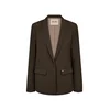 MOS MOSH Blazer MMPhoebe Miley temno rjava