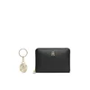 Tommy Hilfiger Set denarnica in obesek za ključe Th Gifting Med Za + Charm AW0AW18955 Črna