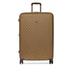 Velik kovček Guess Latona Travel TWHK92 11988 Temno bež
