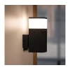 Kanlux 38761 - Spoljašnja zidna lampa sa utičnicom DASTEN 1xG9/11W/230V IP44 antracit