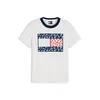 Tommy Jeans Majica mornarska/rdeča/bela