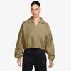 Nike Dukserica W NK STDO FLC MW OS CRP POLO