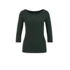 WE Fashion Majica temno zelena