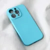 TERACELL Torbica Soft Velvet za iPhone 14 Pro 6.1 tirkizna