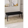 Hanah Home klupa Pera Bench, 105 cm, crna