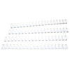 KLIPKO PVC spirale (25m, 50 kosov), bele